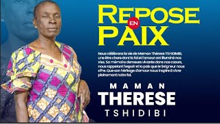 Les obsèques de MAMAN THÉRÈSE TSHIBIDI🕊️🕊️🕊️🕊️💔💔💔💔😭😭😭😭 [upl. by Arded]