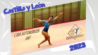 Gimnasia Artística Femenina 2023 ORO en el ejercicio de suelo Vía Olímpica 8 Iris Ventura C y L [upl. by Hunter]