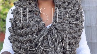 Puff Stitch Cowl [upl. by Trefler]