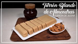 Turrón de Jijona o Turrón Blando de Almendras Casero fácil y paso a paso [upl. by Oly]