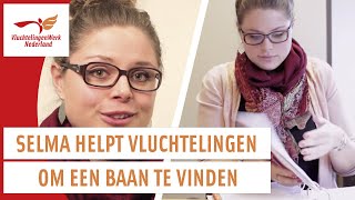 Vrijwilligerswerk als jobcoach Selma vertelt  Werken bij  VluchtelingenWerk Nederland [upl. by Aehsal101]