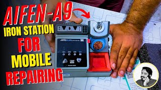 Aifen a9 soldering station review  Mobile repairing Tool [upl. by Malynda]