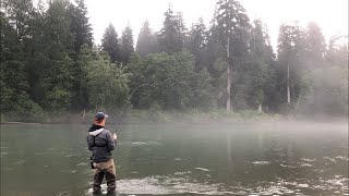 Chinook chum and pink all in one fishing the Kitimat river End of July [upl. by Wan]