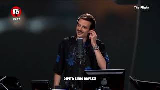 Fabio Rovazzi a RTL 1025 in anteprima assoluta il video de “La mia felicità” con Eros Ramazzotti [upl. by Sokin]