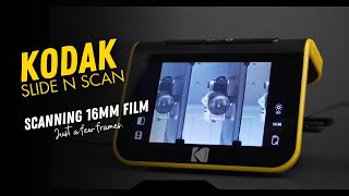 Kodak Slide N Scan Scanner amp 16mm film [upl. by Nwadahs]