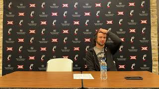 Bearcats QB Sorsby after 3423 loss to Colorado on the road [upl. by Schaeffer]