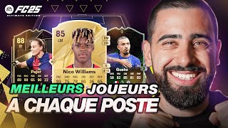 LES MEILLEURS JOUEURS À CHAQUE POSTE APRES LES RTTK SUR EA SPORTS FC 25 [upl. by Mercy]