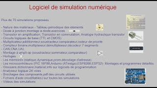 logiciel de simulation numérique gratuit [upl. by Llennaj]