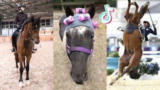 The Best HORSE TikTok Compilation 154 [upl. by Lucius161]