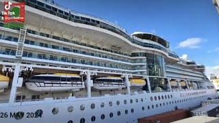 Serenade of the Seas Cruise Ship arrives in Cape Town [upl. by Ianteen]