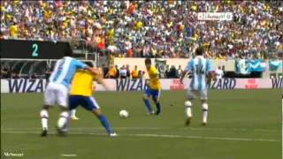 اهداف الارجنتين 43 البرازيل 09062012  Argentina vs Brazil 43 [upl. by Imoan]