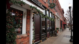 Simply Dickens 2023  Christmas at the Blackthorn Pub in Holly Michigan [upl. by Ahsats]