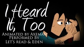 I Heard It Too  A Horror Short Animation by Axeman Cartoons featuring Lets Read [upl. by Washburn23]