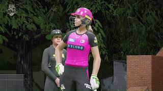 CRICKET 24  ALYSSA HEALY 100 RUNS  WBBL T20 LEAGUE  SYDNEY SIXERS VS MELBOURNE STARS  MATCH 1 [upl. by Dibbrun]