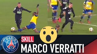 SKILL  GESTE TECHNIQUE  MARCO VERRATTI  SOCHAUX vs PARIS SAINTGERMAIN [upl. by Oiratnom320]