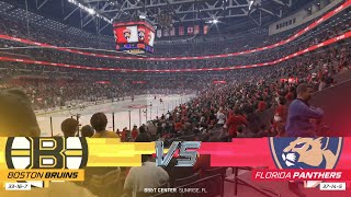 NHL 22 Full Match  Boston Bruins vs Florida Panthers  Simulation [upl. by Eleahcim190]