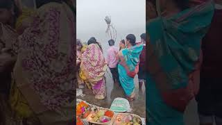 chhathpuja 🌺🙏songytshortsvideoseraikellaamarjitsahadev9400 [upl. by Ahcurb]