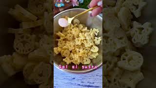 Pasta chips súper crujientes recetas recetasfaciles kawaii [upl. by Aisetal983]