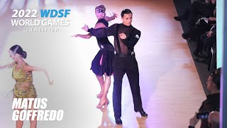 Gabriele Goffredo  Anna Matus MDA  2022 WDSF WGQ  Fene  QF S [upl. by Gayl502]