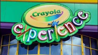 We explored the Crayola Experience in Orlando Florida It was so much fun [upl. by Benis]