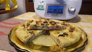 Quiche lorraine ai funghi per bimby TM6 TM5 TM31 [upl. by Saimerej363]