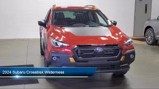 2024 Subaru Crosstrek Wilderness Sport Utility Akron Canton Wadsworth Cuyahoga Falls Green [upl. by Nnylak100]