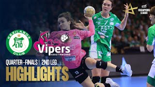 Gyori Audi ETO KC vs Vipers Kristiansand  Quarterfinals  EHF Champions League Women 202324 [upl. by Fredella]