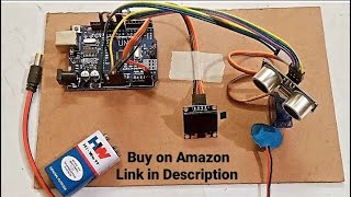 Ultrasonic radar with oled display [upl. by Diena]