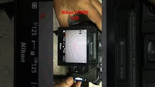 Nikon D7500 LCD screen problem [upl. by Kliman110]