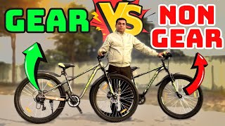 Gear vs Non Gear Cycle  Single Speed vs Gear Bicycle [upl. by Cory346]