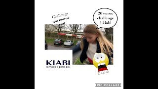 20 euros challenge à Kiabi  on a frôlé la catastrophe 😱 [upl. by Cassi]