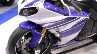 YAMAHA YZFR1 2014新グラフィック ヤマハ バイク 大阪モーターサイクルショー2014 [upl. by Ber]