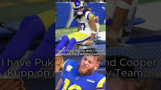 NFL injuries  PAIN 😩💔 nfl fantasyfootball nflinjury pukanacua cooperkupp rams [upl. by Johannes]