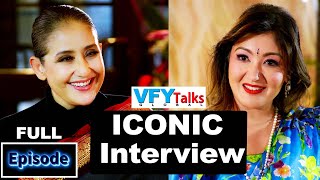 Iconic Interview  Himani Shah  Manisha Koirala  vfytalks Epi68 [upl. by Jacobsen30]