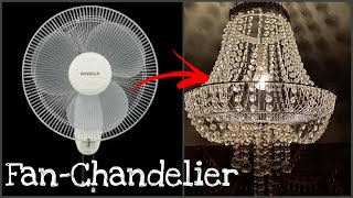 DIY Chandelier from Scrap  Transforming Waste into a Dazzling Masterpiece  SL DUDe [upl. by Lledniw]