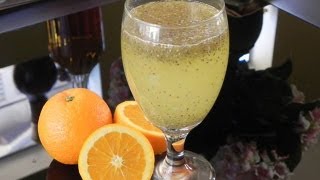 Agua de Naranja con Chia  Chia Nuestracasa2013 [upl. by Yetti440]