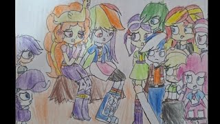 episodio 48 de yo y mis amigos en Equestria Girls IDD episodio 2 “ Campistas no tan felices quot [upl. by Yadrahs370]