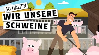 So halten wir unsere Schweine 🐖 [upl. by Aleakcim]