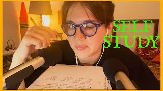 Studying and Learning by yourself ASMR Ramble [upl. by Werbel985]