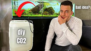 HOW TO MAKE A DIY CO2 SYSTEM  XXL DIY CO2 SYSTEM😱 dont try this at home [upl. by Zischke]