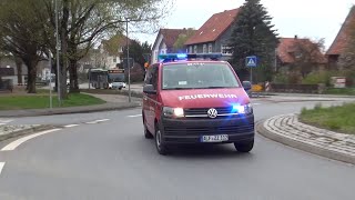 Hornwechsel MTW Freiwillige Feuerwehr Alfeld Ortsfeuerwehr Eimsen [upl. by Carli]