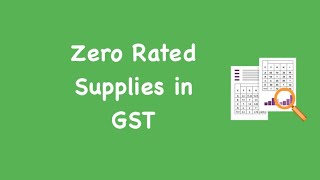 Zero Rated Supplies Under Sales Tax Act 1990  Zero Rated Supplies in Sales Tax  Fifth Schedule [upl. by Gilead]