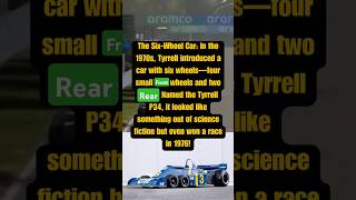 Six Wheels One Wild Idea How Tyrrells SciFi Racer Took the 70s by Storm f1 formula1 [upl. by Bianka62]