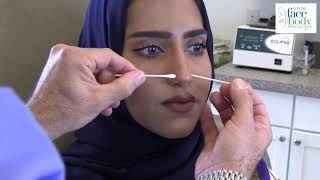 Nonsurgical Liquid Nose Job Demo  Dr Clevens Performs the Clevens Instant Rhinoplasty  Bayan [upl. by Mckenna325]