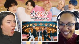 TXT 투모로우바이투게더 BLUE HOUR  MV Reaction  A Certified Summertime BOP [upl. by Deeyn]