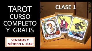 APRENDER A LEER EL TAROT RIDER WAITE O DE MARSELLA CLASE 1 COMO LEER EL TAROT RIDER WAITE [upl. by Eannyl60]