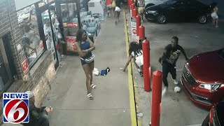 Surveillance video released in gas station shooting [upl. by Damicke551]