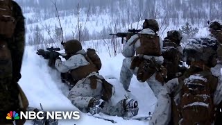 An exclusive look at US Marines training in the Arctic [upl. by Dimitry]