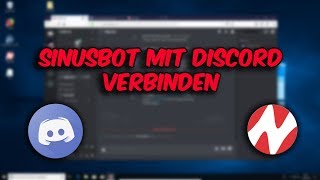 Sinusbot mit Discord verbinden🎶  Tutorial [upl. by Gresham]