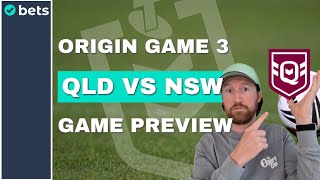 State of Origin 2024 Game 3 Match Preview [upl. by Retsel]